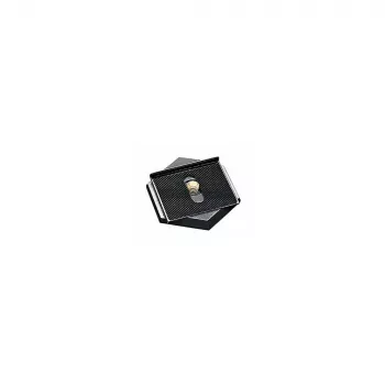 Manfrotto 030ARCH-14 alumīnija arhīva montāžas plāksne, 1/4 inch-20 skrūve, melna, 75x75 mm