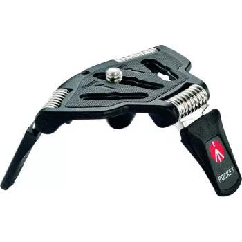 Manfrotto MP3-BK galda statīvs ar iebūvētu lodveida galvu, melns