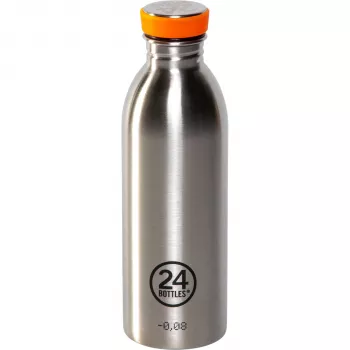 24Bottles Urban Bottle Brushed Steel, 500 ml