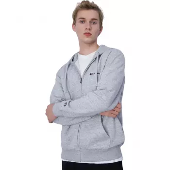 Vīriešu Champion Full Zip Hoodie Grey Melange 220260 EM021 M