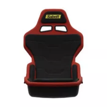 Sabelt SRP-1 Sim Racing sēdeklis, stiklplasta čaula, Formula dizains, polsterēts - Racing Black