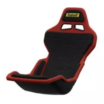 Sabelt SRP-1 Sim Racing sēdeklis, stiklplasta čaula, Formula dizains, polsterēts - Racing Black