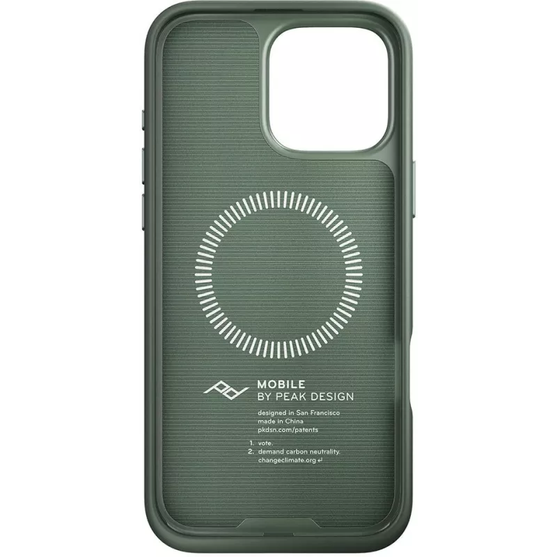 Apvalks Peak Design Mobile Everyday Loop Case, paredzēts Apple iPhone 16 Pro Max, Sage (M-LC-BV-SG-1)