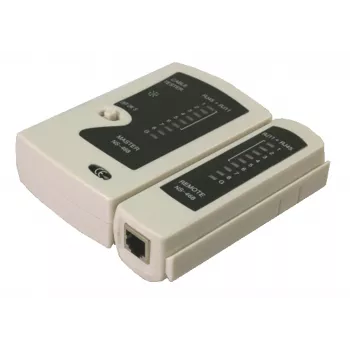 DSIT tīkla kabeļu testeris RJ11 RJ12 RJ45 ISDN Cat5 Cat5e Cat6 Cat6a UTP STP ar LED indikāciju