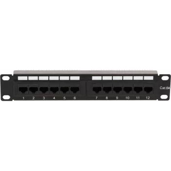 DSIT 10 collu 12 portu UTP CAT 6a sadales panelis DS-10Patch6a-12UTP