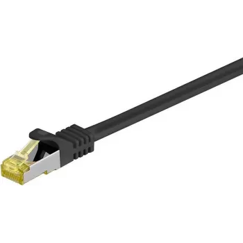 DSIT Cat.7 S/FTP PiMF RJ45 tīkla vads, 3m, melns