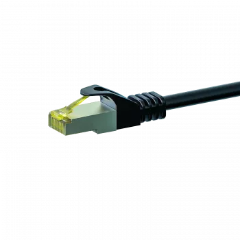 DSIT Cat.7 S/FTP PiMF RJ45 tīkla vads, 3m, melns