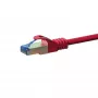 DSIT CAT 6a S/FTP LSOH tīkla vads, 0,25 m, sarkans