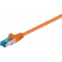 DSIT CAT 6a S/FTP LSOH tīkla vads, 5m, oranžs