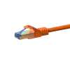 DSIT CAT 6a S/FTP LSOH tīkla vads, 5m, oranžs