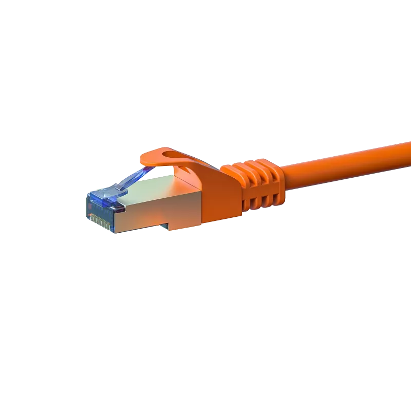 DSIT CAT 6a S/FTP LSOH tīkla vads, 5m, oranžs