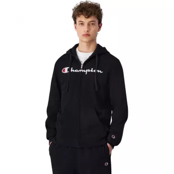 Vīriešu Champion Full Zip kapuce Melna 220255 KK001 M