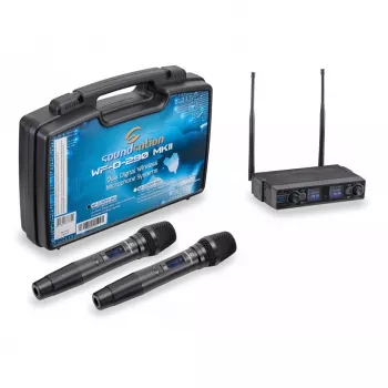 Soundsation WFD-290HHMKII A2 Divkanālu digitālā UHF bezvadu mikrofonu sistēma