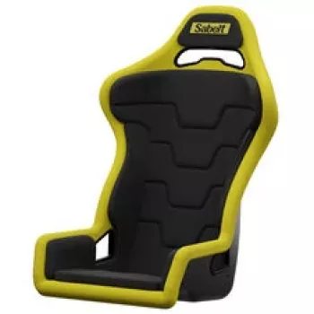 Sabelt SRS-1 Sim Racing Sēdeklis, Stiklplasta Korpuss, Pildīts - Sacīkšu Melns