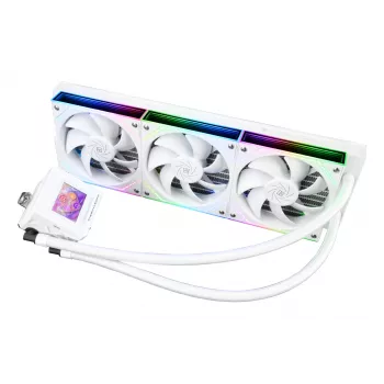Thermalright Frozen Warframe SE V2 RGB 360mm balts AIO šķidruma dzesētājs CPU
