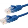 DSIT CAT6 U/UTP tīkla instalācijas kabelis, 50m, zils, 100% varš, ciets, 23 AWG, 250MHz, Eca