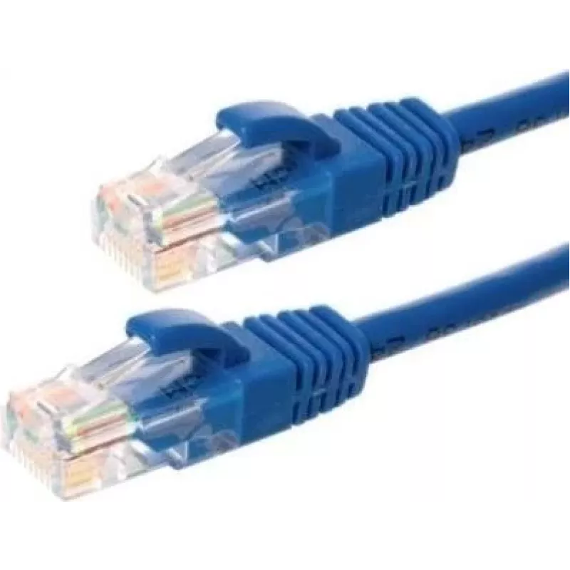 DSIT CAT6 U/UTP tīkla instalācijas kabelis, 50m, zils, 100% varš, ciets, 23 AWG, 250MHz, Eca