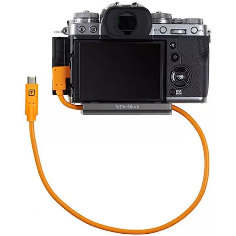 Leņķa USB-C–USB-C kabelis tethering fotografēšanai Tether Tools TetherPro 50 cm, Orange (CUCRTC1-ORG)