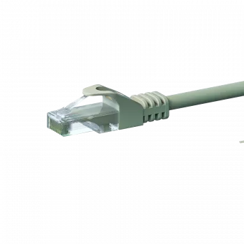 DSIT CAT 6 U/UTP tīkla kabelis, 20 m, pelēks, CCA, RJ45, 1 Gbps, 250 MHz