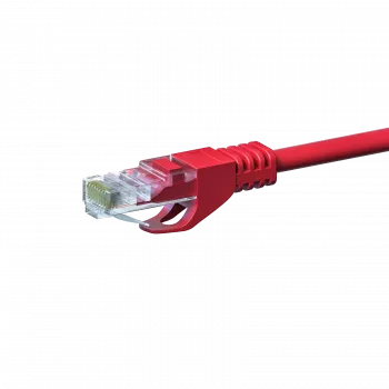 DSIT CAT 5e U/UTP tīkla kabelis, 3m, sarkans, CCA, RJ45