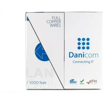 DSIT DANICOM CAT6 FTP 305m PVC (Fca) tīkla kabelis