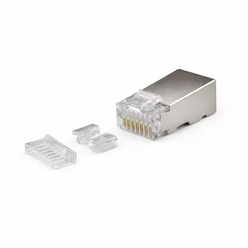DSIT SFTP RJ45 CAT6a tīkla savienotājs elastīgiem kabeļiem - 10 gab.