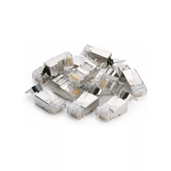 DSIT SFTP RJ45 CAT6a tīkla savienotājs cieto serdeņu vadiem - 10 gab.