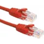 DSIT CAT6a U/UTP 100% vara Ethernet vada gabals, 1m, sarkans