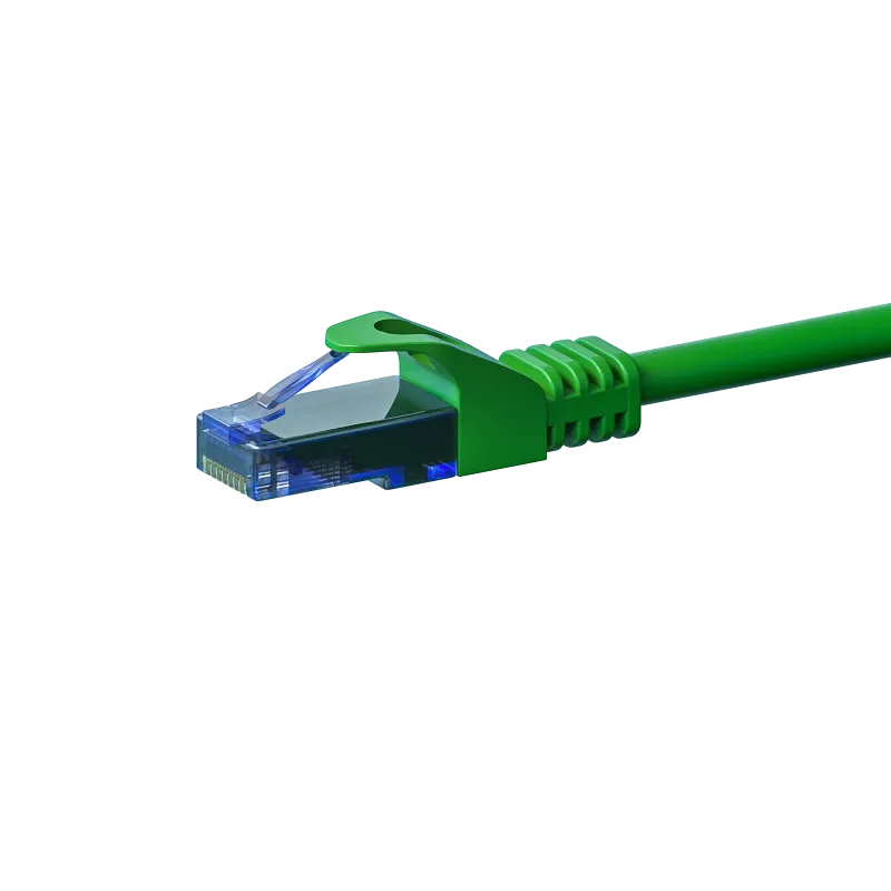 DSIT CAT6a Ethernet ielāpu kabelis 100% varš U/UTP 5m Zaļš (DC-U6A3-050)