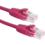 DSIT CAT6a U/UTP 100% vara tīkla vads 7,5 m rozā