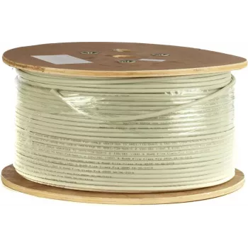 DSIT CAT6A SFTP 500 m cieto serdeņu instalācijas kabelis - LSZH B2ca - zils