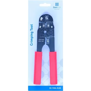 DSIT DC-TOOL-RJ45 RJ45 gofrēšanas knaibles ar kabeļa griezēju un stiepļu noņēmēju