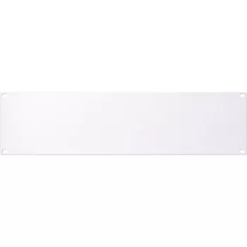 DSIT 19 inch Rack aizpildījuma panelis 3U balts DS-Blind3-W