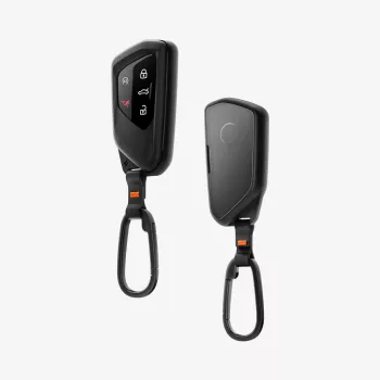 SPIGEN VK100 Volkswagen / Skoda / Seat atslēgas futrālis melns