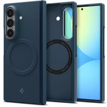 Spigen AirSkin Aramid MagSafe Maciņš Samsung Galaxy Z Fold 8 Ultra - Navy