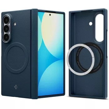 Spigen AirSkin Aramid MagSafe Maciņš Samsung Galaxy Z Fold 8 Ultra - Navy