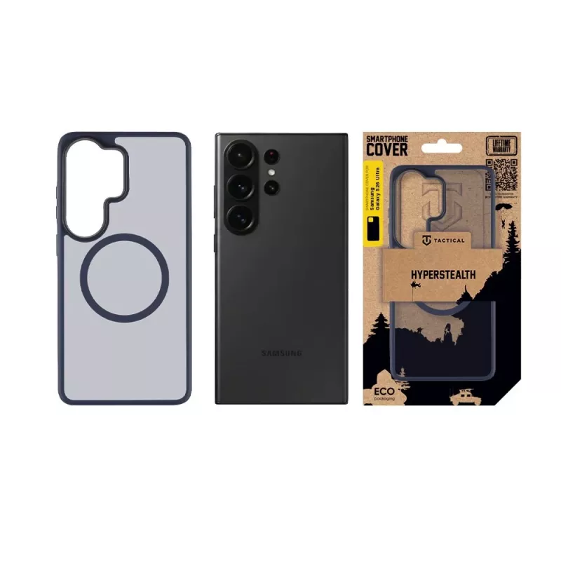 Taktiskais aizmugurējais vāciņš MagForce Hyperstealth Galaxy S26 Ultra Deep Blue