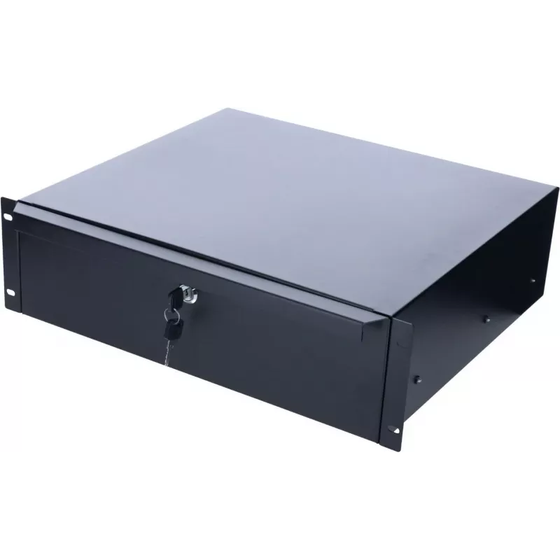 DS-IT Lockable Document Drawer 3U (DS-DR03) - slēdzama dokumentu atvilktne