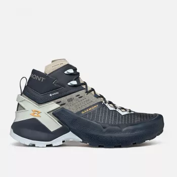 Garmont 9.81 Onyx Mid GTX vīriešu ūdensnecaurlaidīgi pārgājienu apavi - Nights Blue/Plein Blue, 45. izmērs