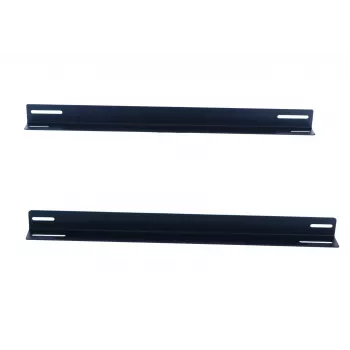 DSIT 19 inch sliežu komplekts 600mm dziļiem sienas skapjiem – cinkots tērauds, 1 pāris