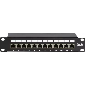 DSIT DS-10Patch5-12FTP 10 collu 12 portu FTP Cat 5e sadales panelis