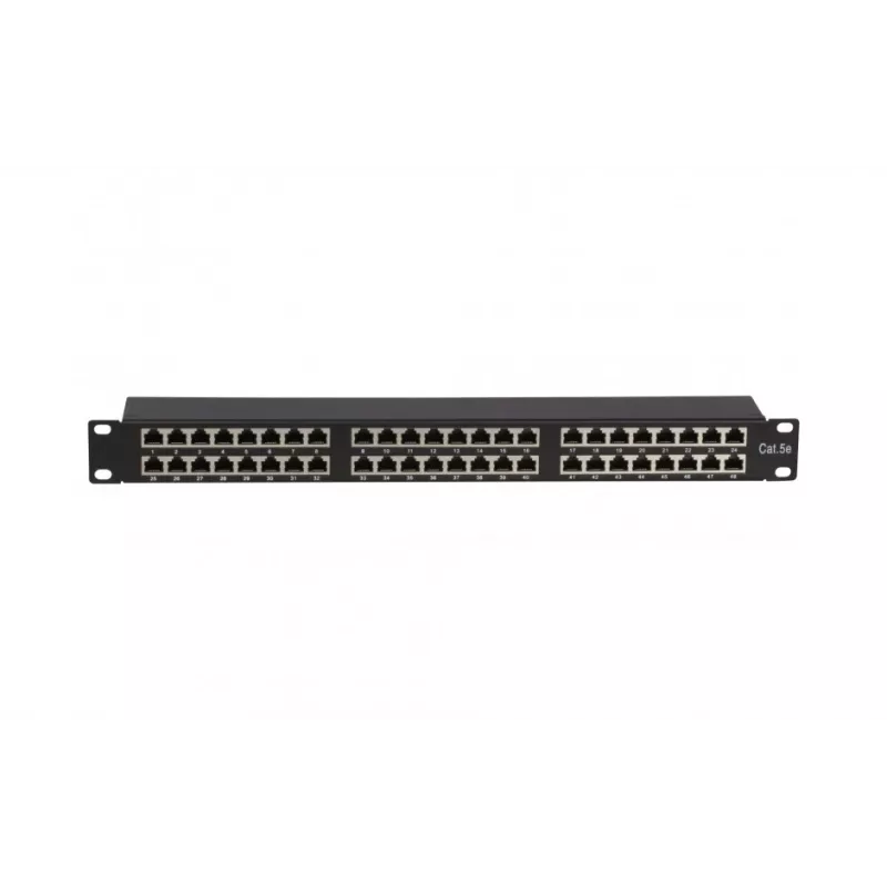 DS-IT CAT5 FTP 48 portu 19 collu statīva komutācijas panelis
