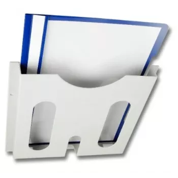 DSIT DS-A4 dokumentu turētājs A4 papīram, tērauds, melns, 19 collu plaukta stiprinājums