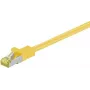 DSIT Cat.7 S/FTP tīkla vads, RJ45, dzeltens, 2 m