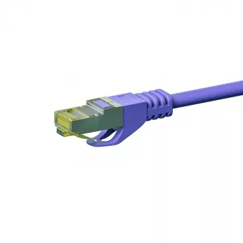 DSIT RJ45 tīkla kabelis S/FTP (PiMF) Cat.7, violets, 50m (DC-78-500)
