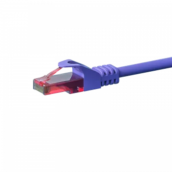 DSIT CAT6 U/UTP tīkla kabelis, 2 m, violets, 100% varš (DC-68-020)