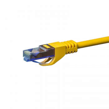 DSIT CAT6a U/UTP tīkla kabelis, 2 m, dzeltens (DC-U6A7-020)