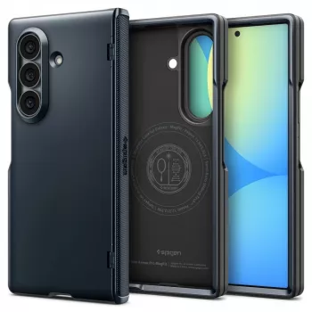 SPIGEN Slim Armor Pro MagSafe maciņš Samsung Galaxy Z Fold 8 Ultra - Metal Slate