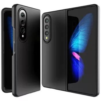 Mercury PC cietais buferu vāciņš Samsung Galaxy Z Fold4 - melns