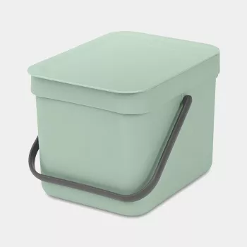 Brabantia Sort & Go atkritumu konteiners, 6 L, zaļš (Jade Green)
